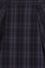 Hell Bunny Gail Skater Mid Skirt Black and Grey Tartan