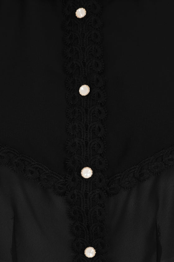Hell Bunny Taffy Blouse