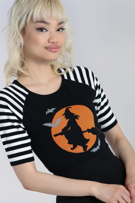 Hell Bunny Fly Away Knitted Top Jumper