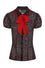 Hell Bunny Perry Blouse Fireworks and Hearts