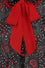 Hell Bunny Perry Blouse Fireworks and Hearts