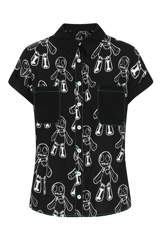 Hell Bunny Voodoo Blouse