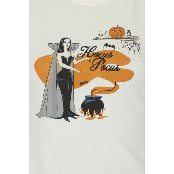 Collectif Hocus Pocus T-Shirt in Cream