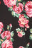 Lady Vintage Isabella Dress in Pink and Black Rose Classic