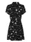 Collectif Mary Grace Skater Dress in Creepy Girl print
