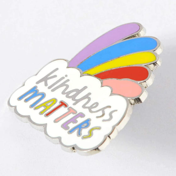 Punky Pins Kindness Matters Enamel Pin Better World