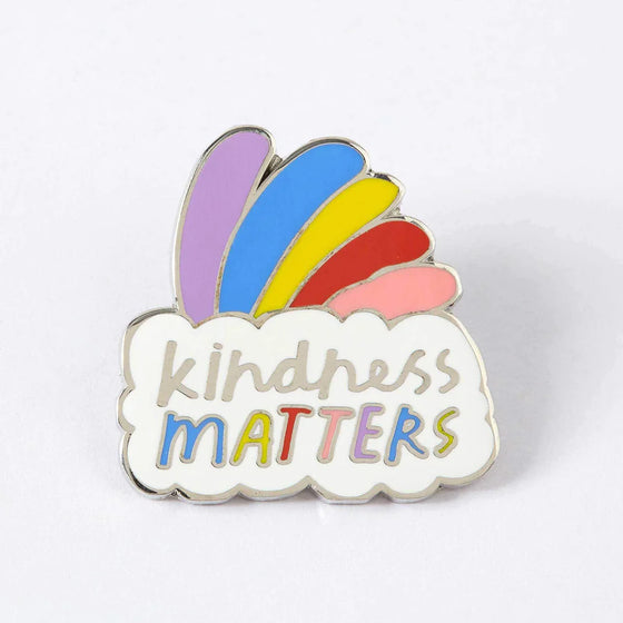 Punky Pins Kindness Matters Enamel Pin Better World