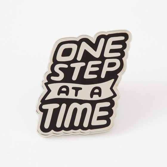 Punky Pins One Step at a Time Enamel Pin