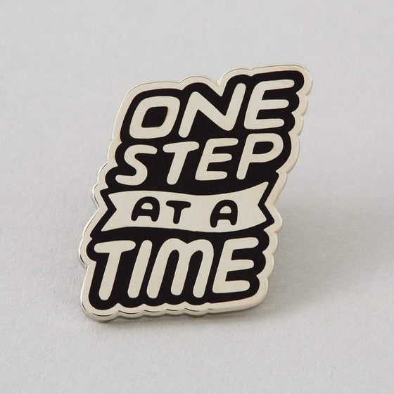 Punky Pins One Step at a Time Enamel Pin