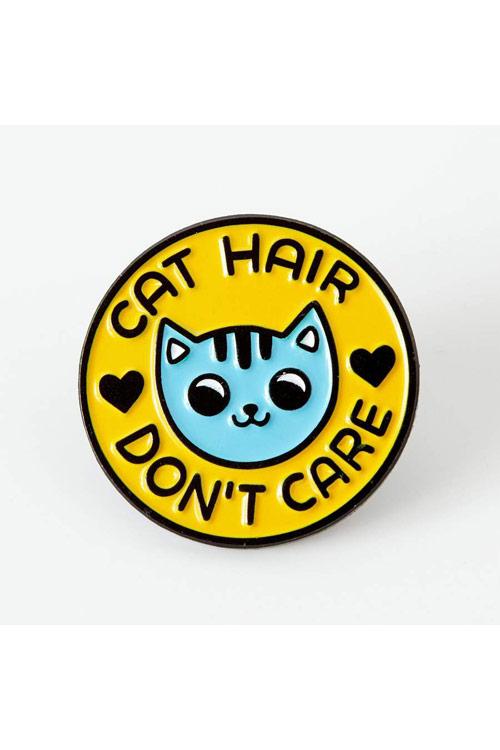 Punky Pins Cat Hair Don't Care Enamel Pin