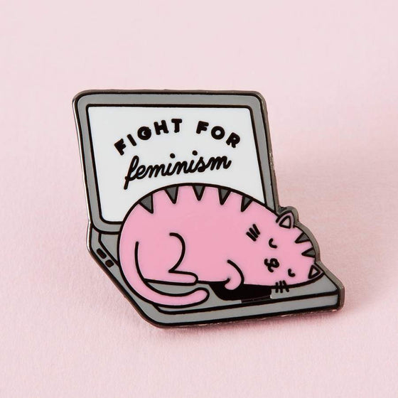 Punky Pins Fight for Feminism Enamel Pin