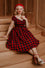 Dolly & Dotty Lily Swing Dress in Red Tartan Christmas